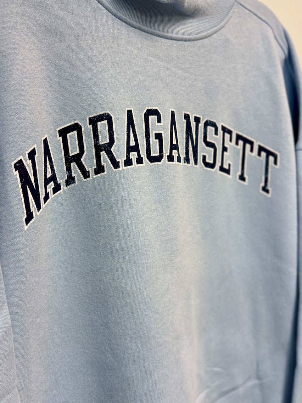 Narragansett Light Blue Mockneck