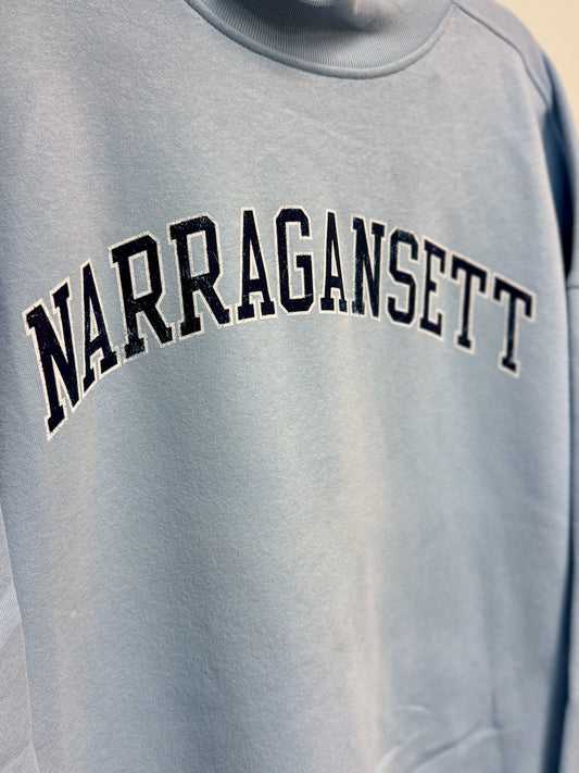 Narragansett Light Blue Mockneck