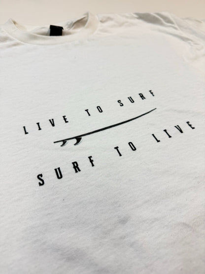 Live to Surf Tee