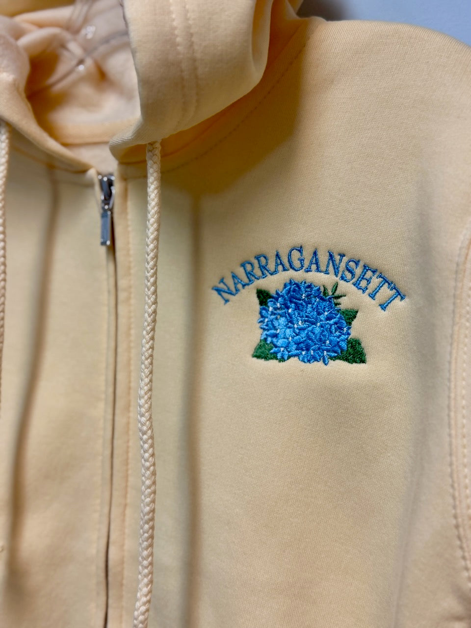 Narragansett Hydrangea Zip Up