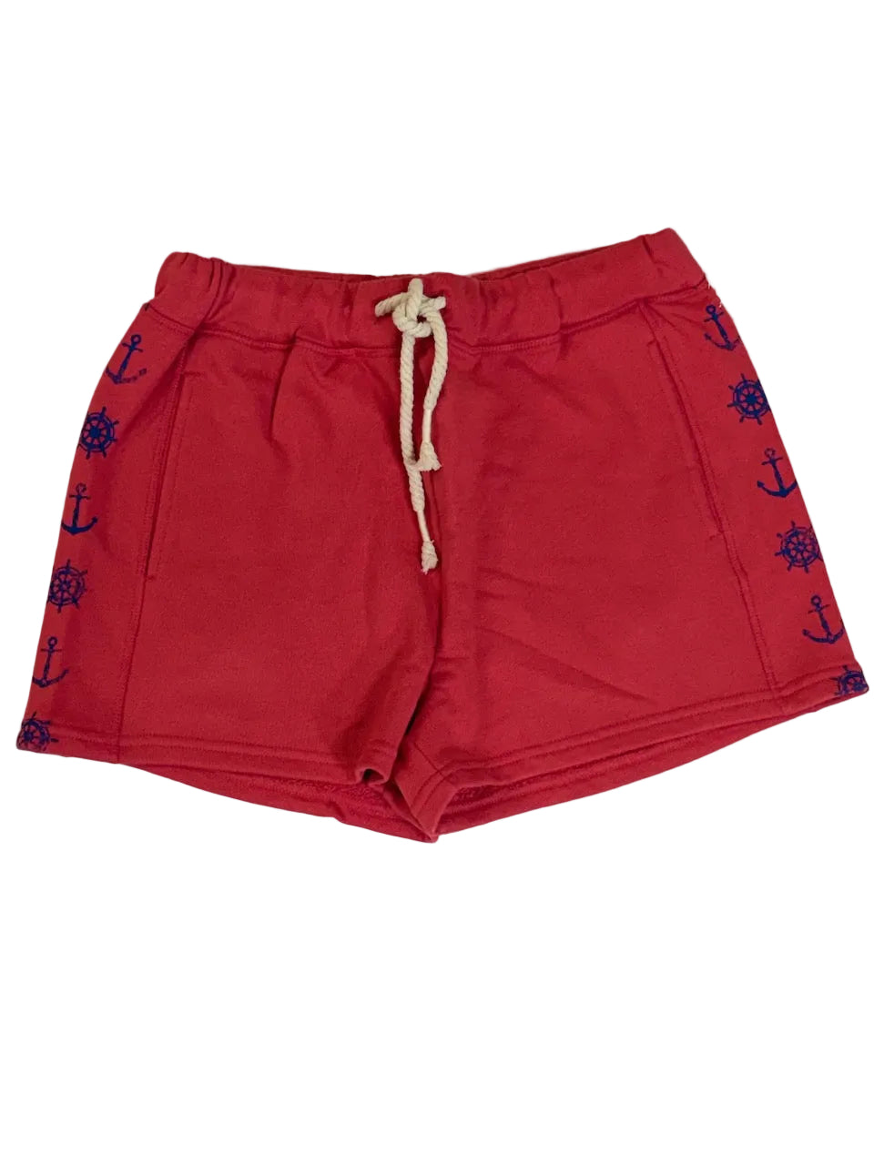 French Terry Nautical Shorts