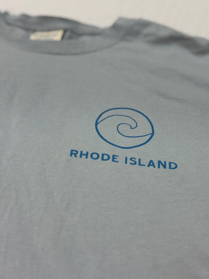 Rhode Island Beach List Tee