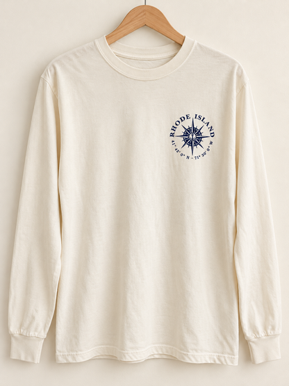 Classic Compass Long Sleeve | Ivory