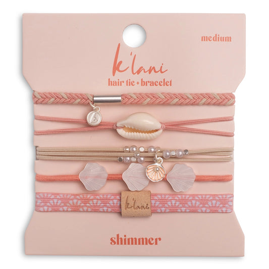 Shimmer Hair Tie & Bracelet
