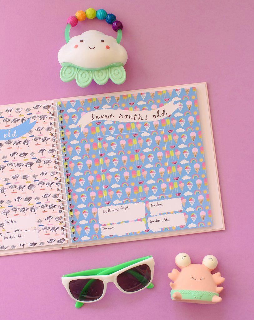 Baby's First Year Memory Book - Mermaid