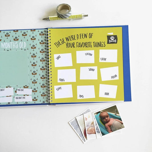 Baby's First Year Memory Book - Whale