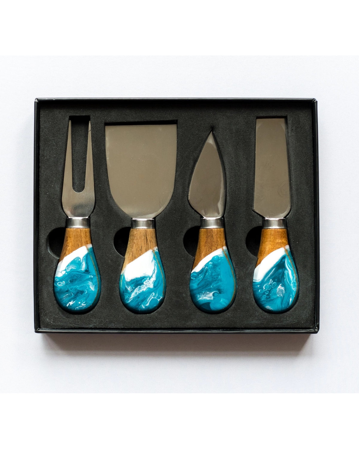 Ocean Resin Cheese Knife Set