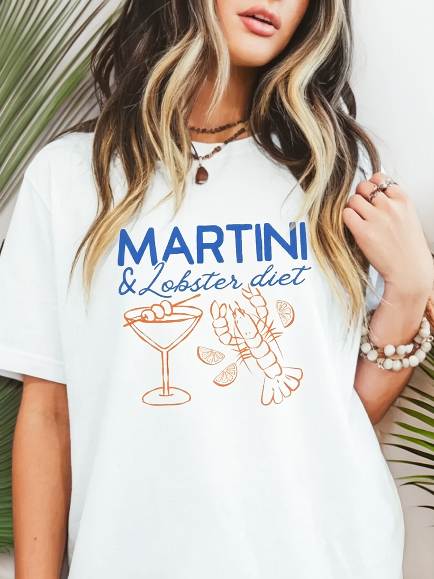 Martini and Lobster Diet Tee