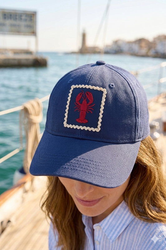 Lobster Stamp Hat
