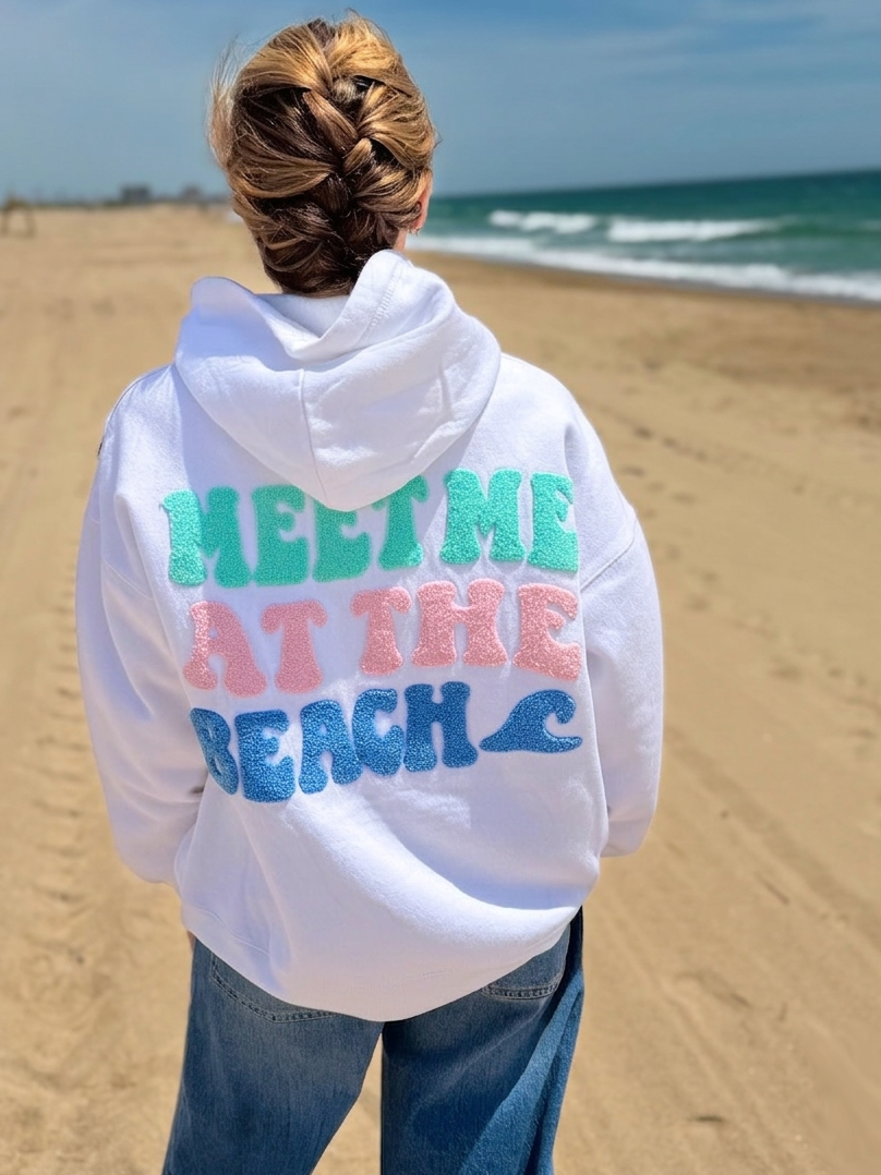 Meet Me At The Beach Hoodie
