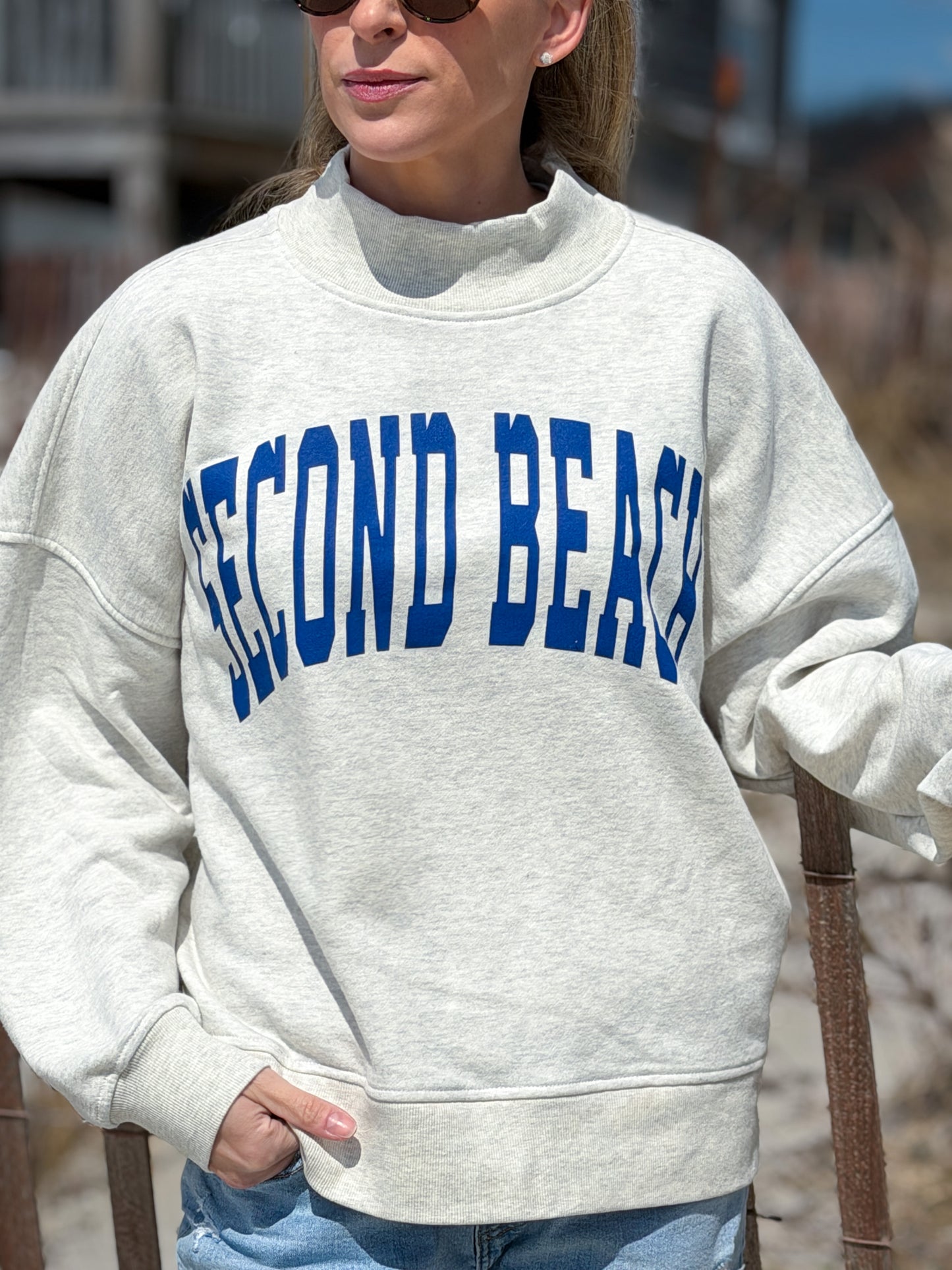 Second Beach Mockneck