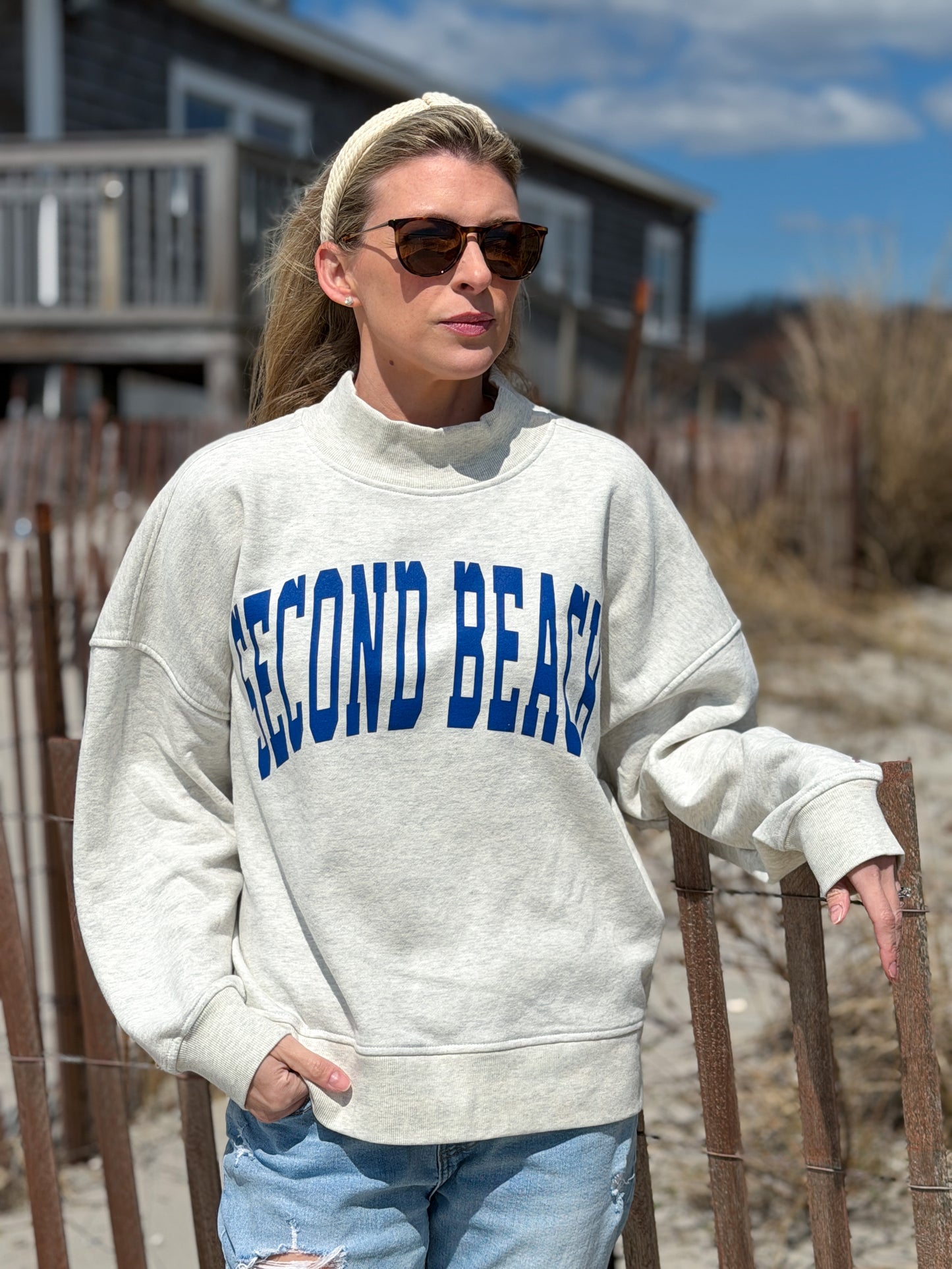 Second Beach Mockneck