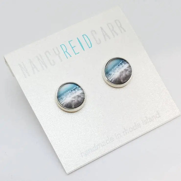 Water Earrings - Aqua Sea