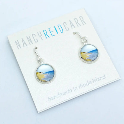 Water Earrings - Golden Shore Drop