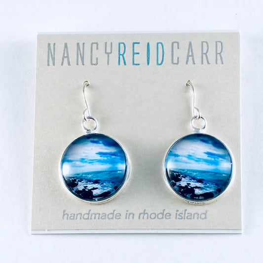 Water Earrings - Rocky Shore Drop