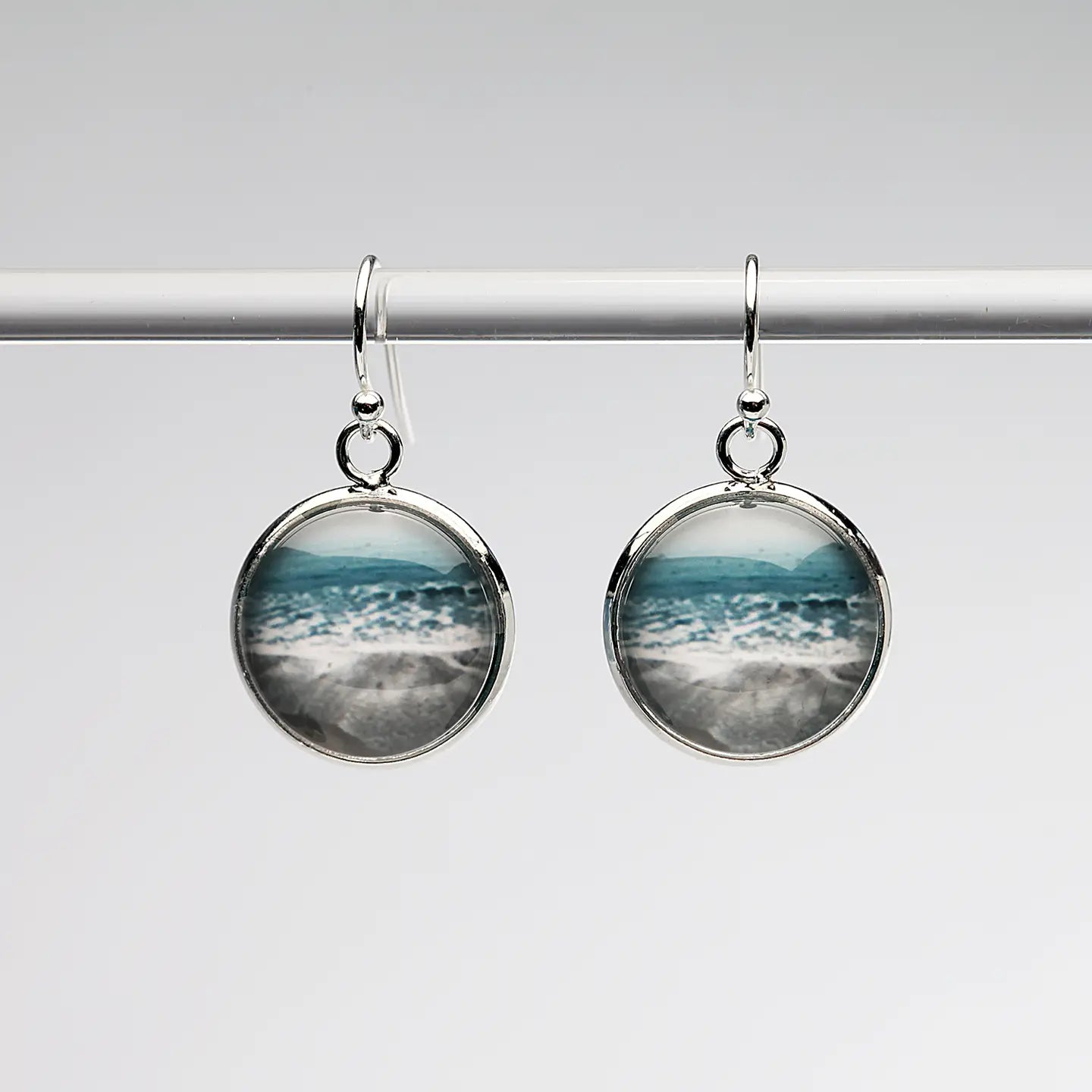 Water Earrings - Aqua Sea Drop