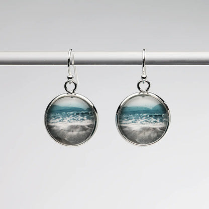 Water Earrings - Aqua Sea Drop
