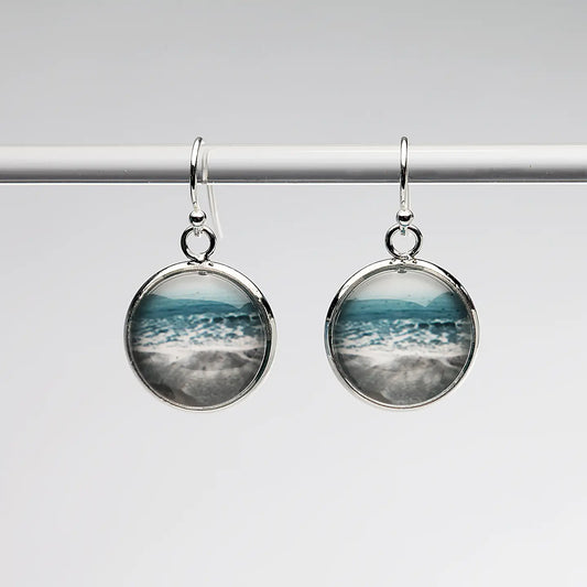 Water Earrings - Aqua Sea Drop