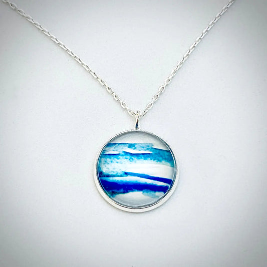 Water Necklace - Blue Breeze