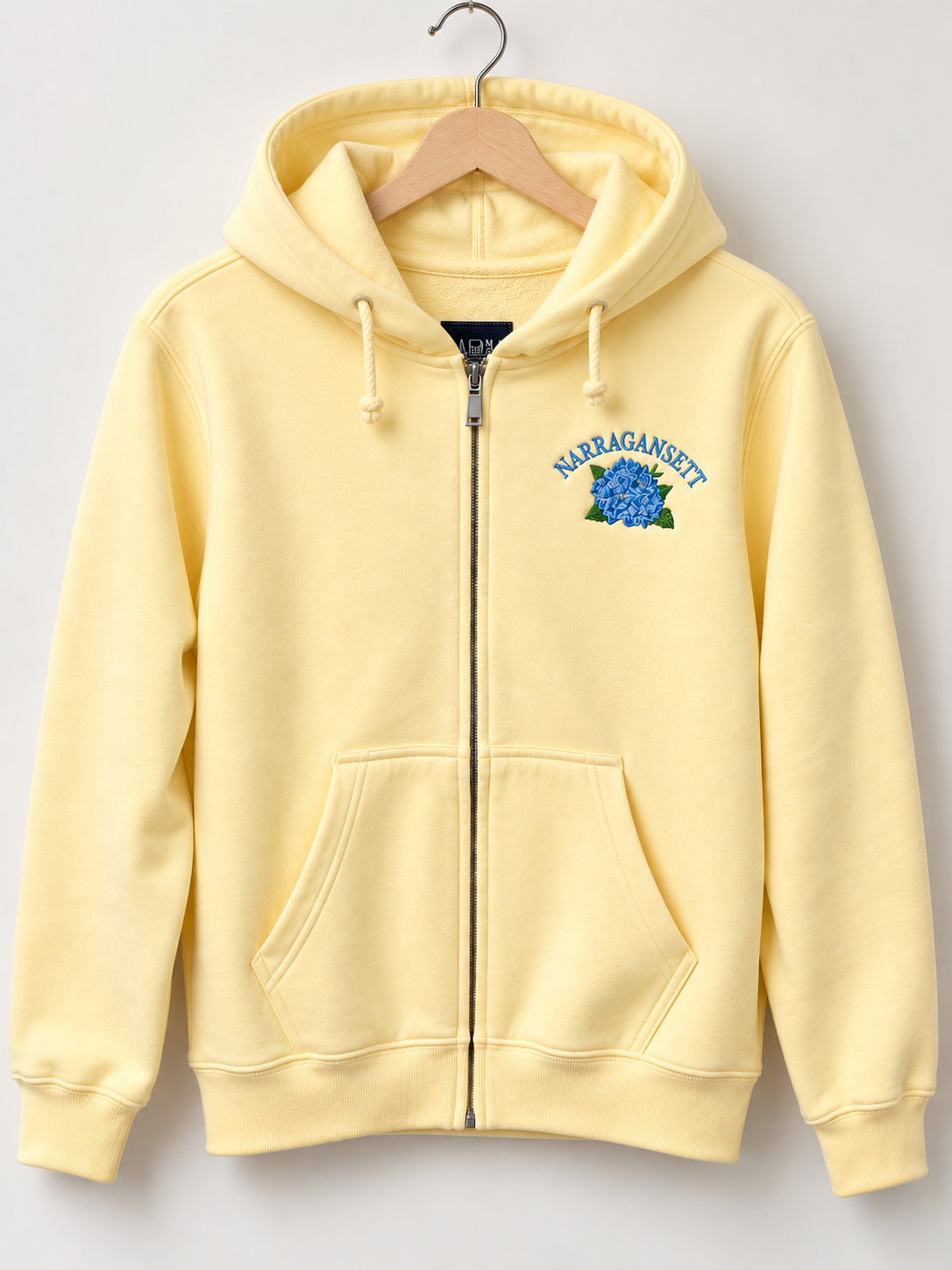 Narragansett Hydrangea Zip Up