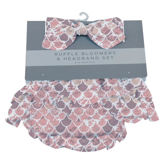 Baby Mermaid Ruffle Bloomers