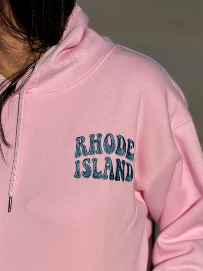 Embroidered Palm Tree Hoodie