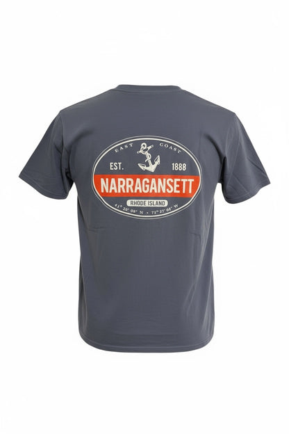 Narragansett Red Stripe Tee