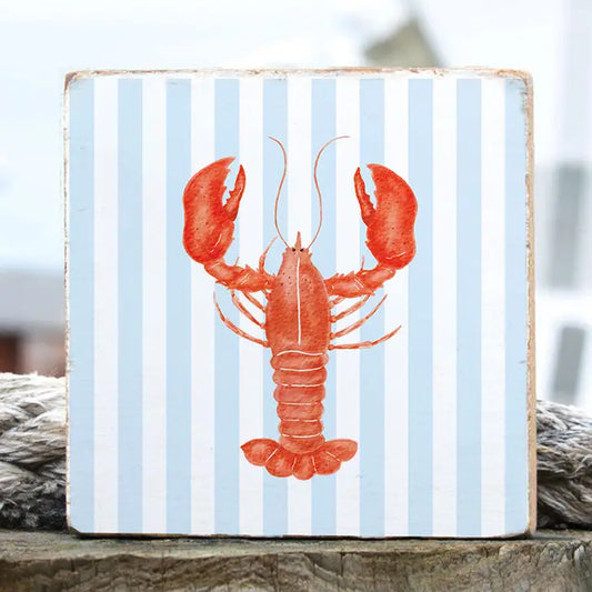 Lobster Wooden Block
