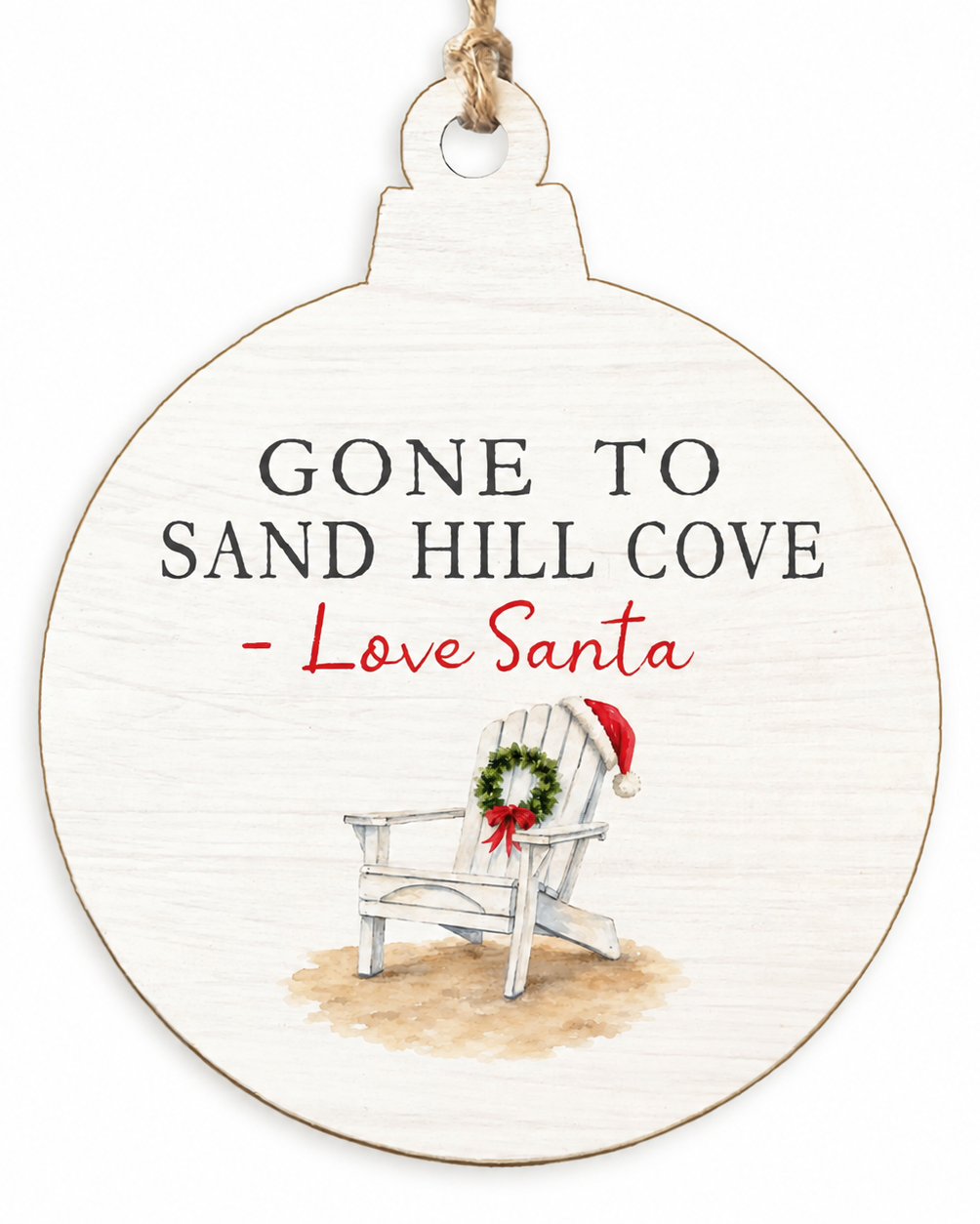 Sand Hill Cove Ornament