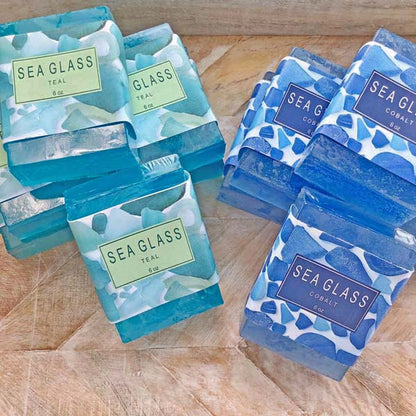 Sea Glass Bar Soap - Cobalt