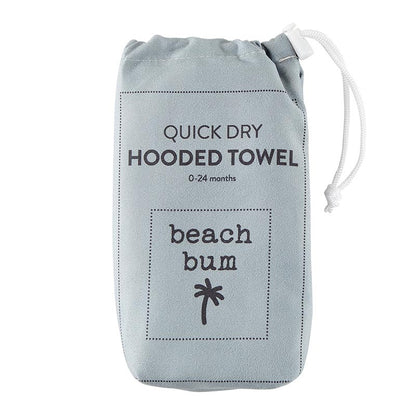 Beach Bum Hooded Towel
