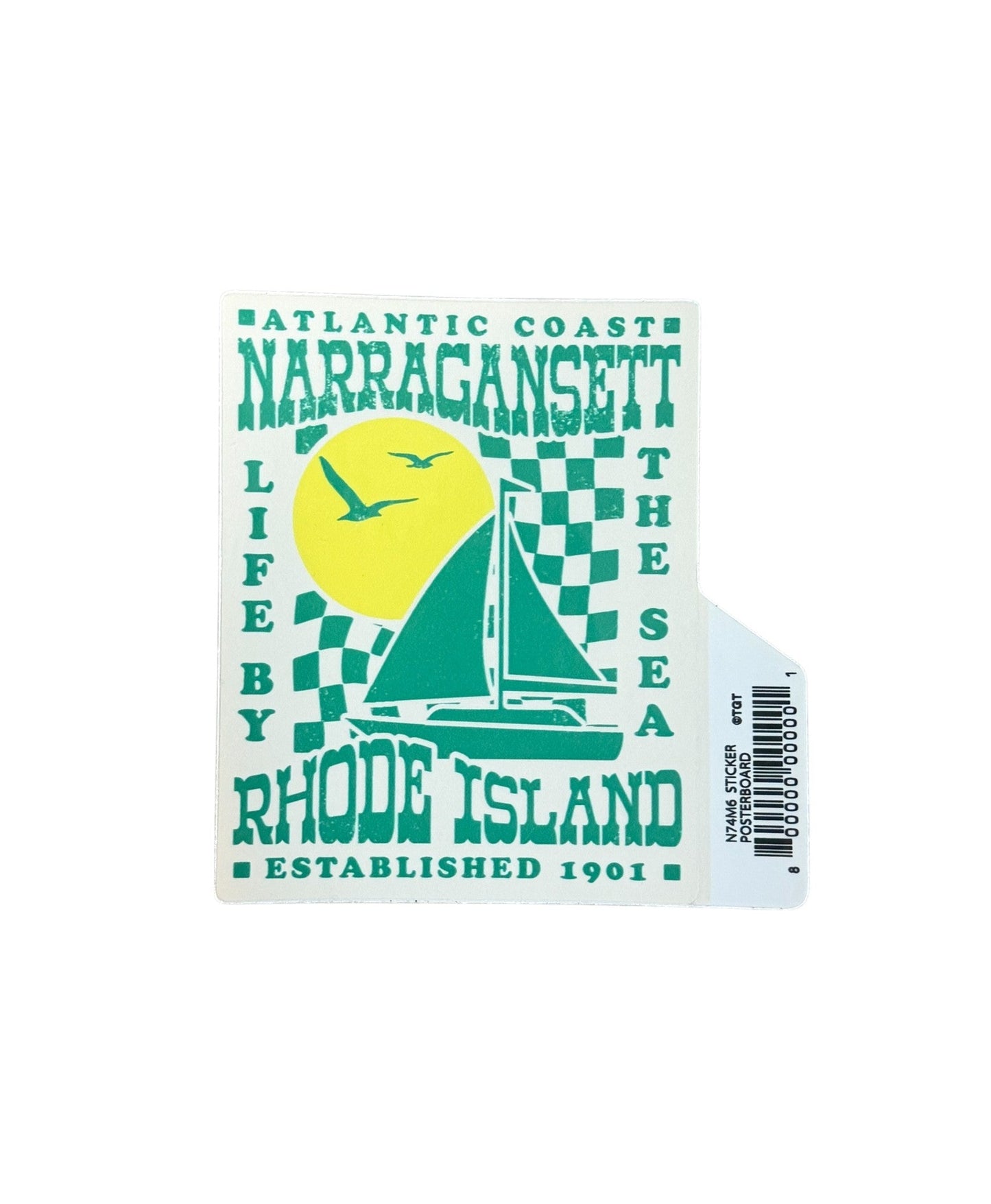 Atlantic Coast Narragansett Sticker