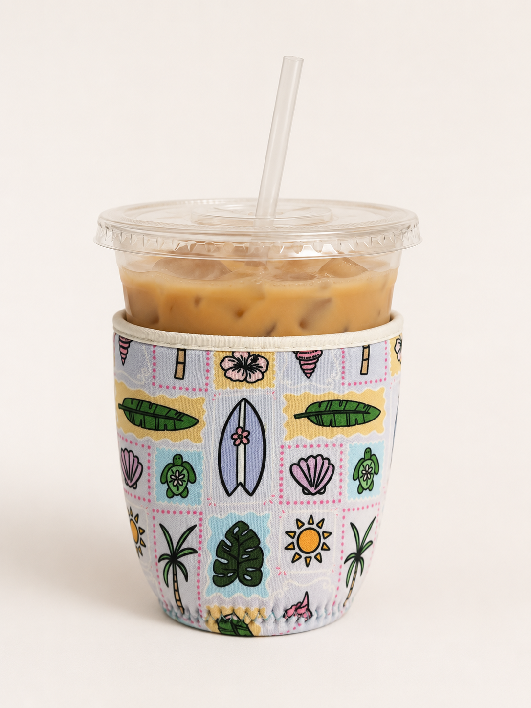 Coastal Surf | Reusable Coffee Sleeve: Small