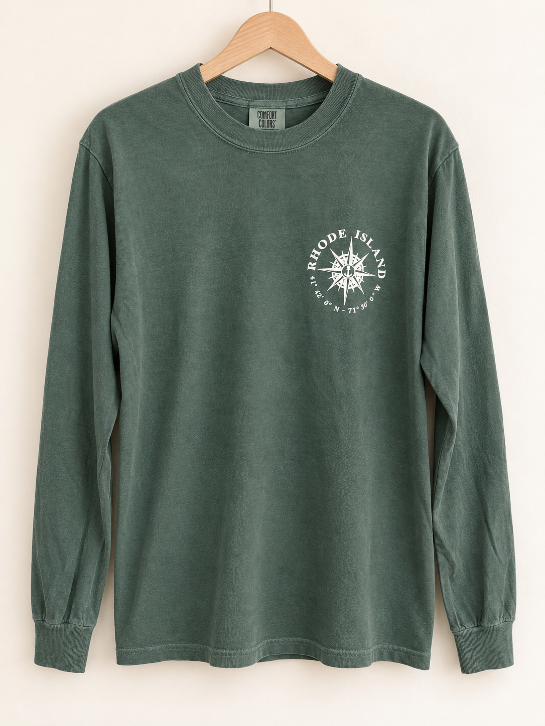 Classic Compass Long Sleeve | Forest