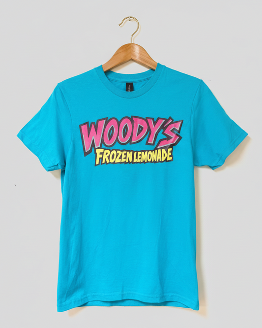 Woody's Lemonade Teal Tee