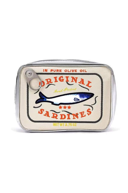 Sardine's Tin Can Cosmetic Bag: Cream