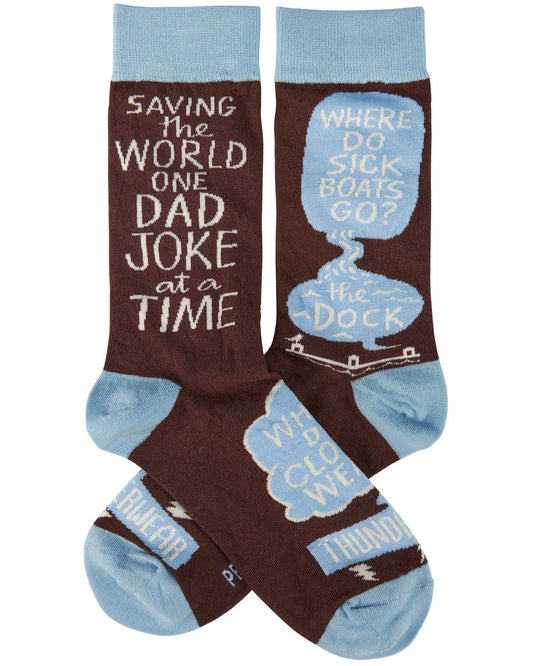 Saving The World Socks