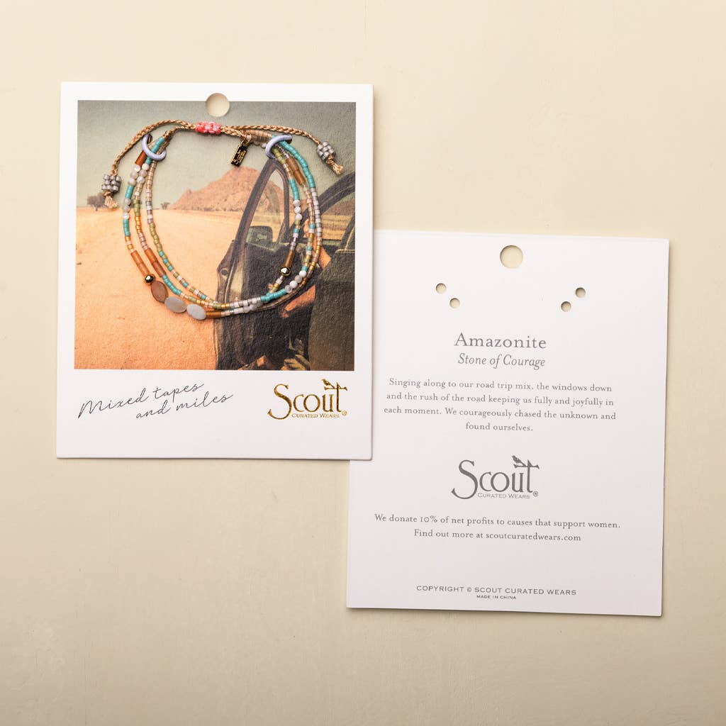 Mixed Media Bracelet - Stargazing
