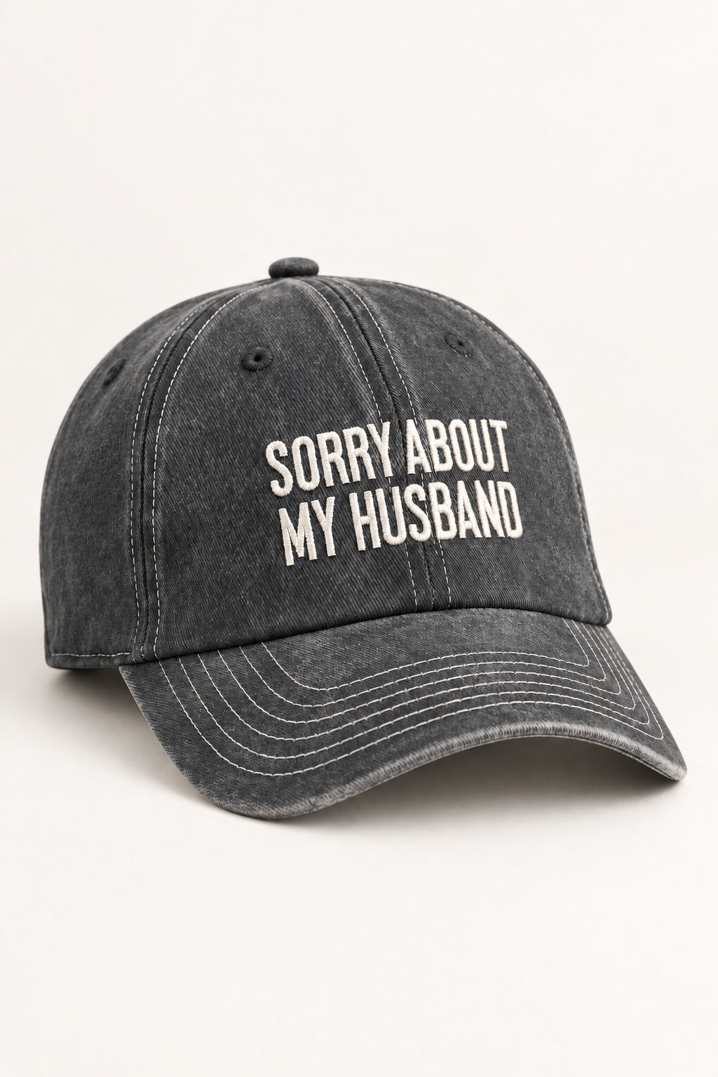 Sorry About My  Husband Baseball Cap