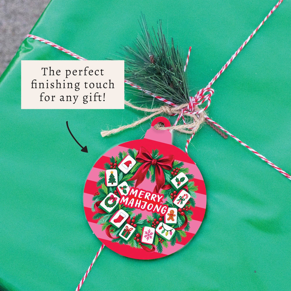Merry Mahjong Ornament
