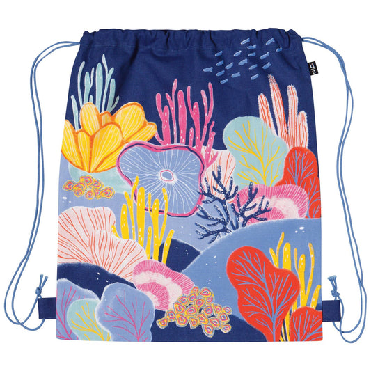 Undersea Drawstring Cinch Backpack