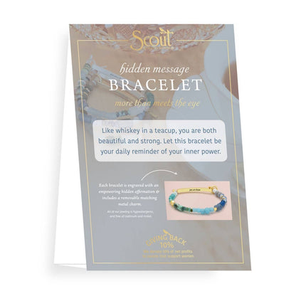 Hidden Message Bracelet - Crushing It