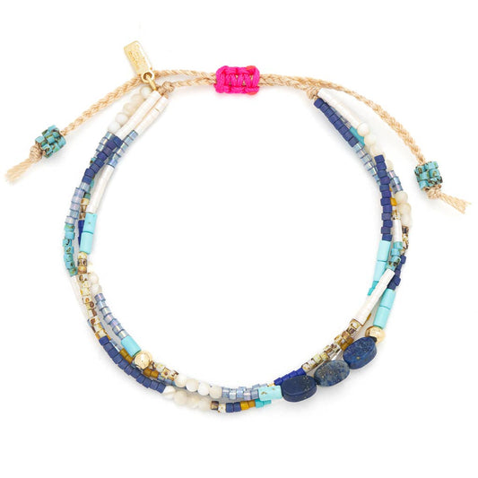 Mixed Media Bracelet - Stargazing