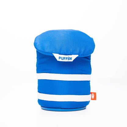 Insulated 12 oz Can Cooler - The Buoy - Varsity Blue