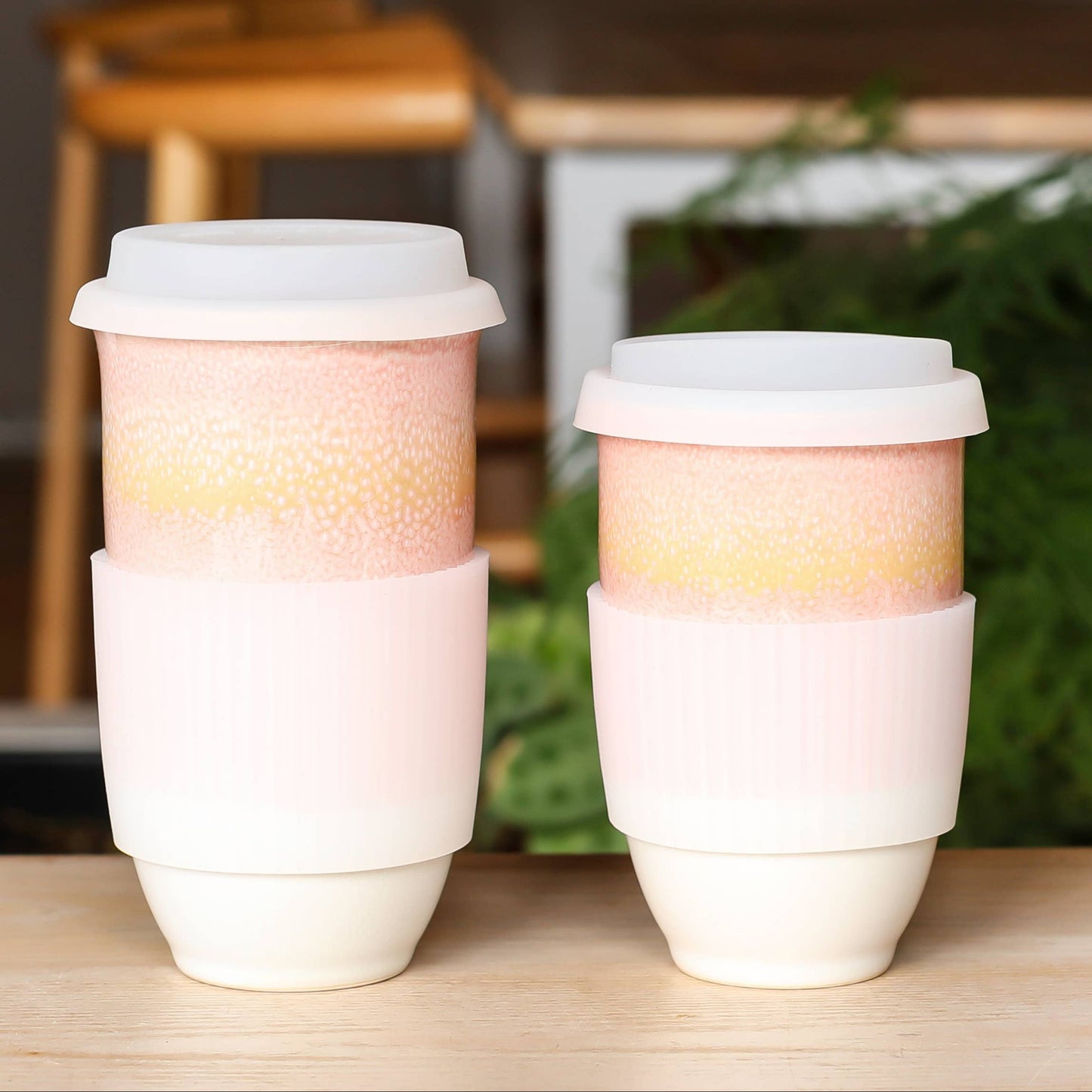 Afterglow 12oz Ceramic Travel Mug – Reusable & Giftable
