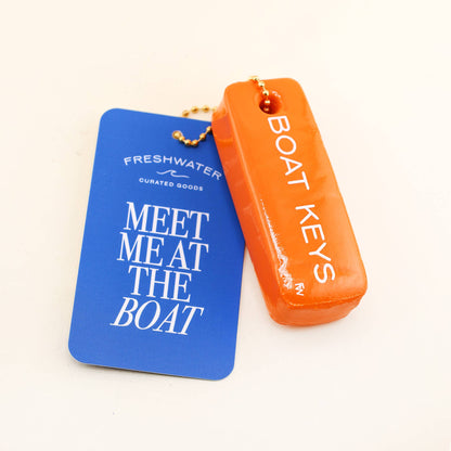 BOAT KEYS Floating Keychain