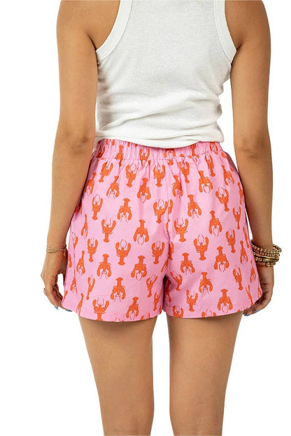 Lobster Print Women's Boxers