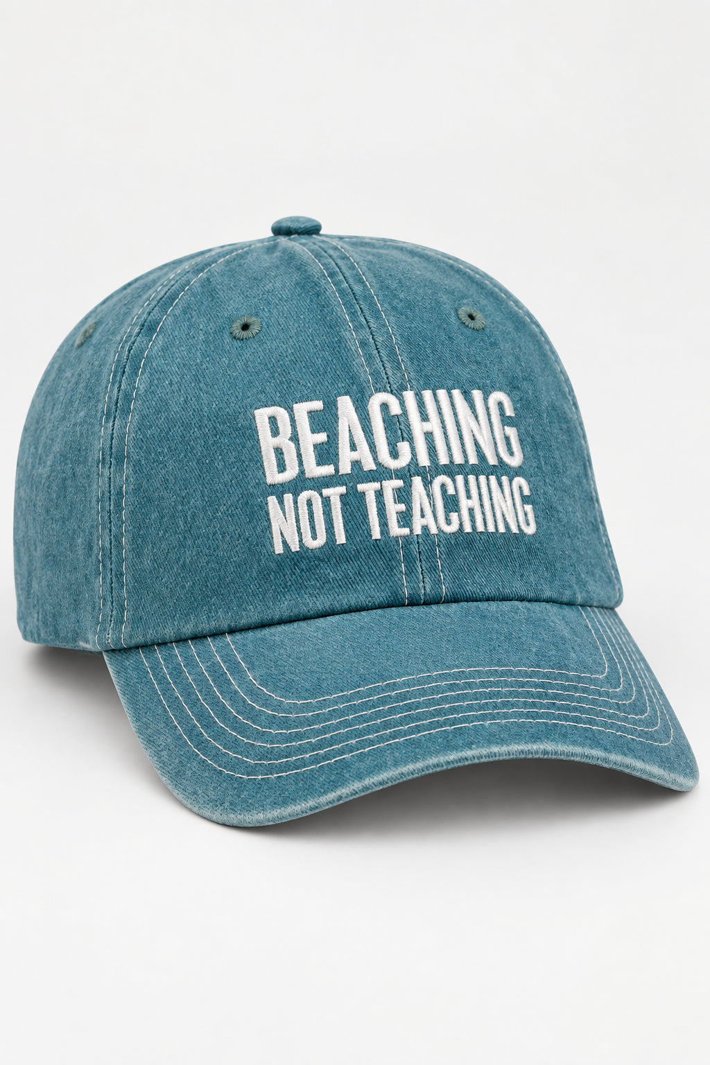 Beaching Not Teaching Baseball Cap