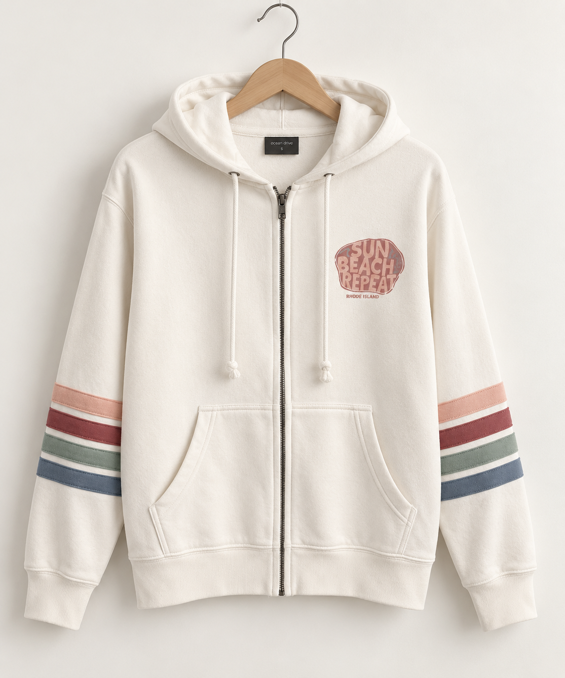 Sun Beach Repeat Zip Up